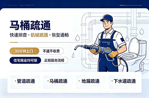 永登马桶疏通